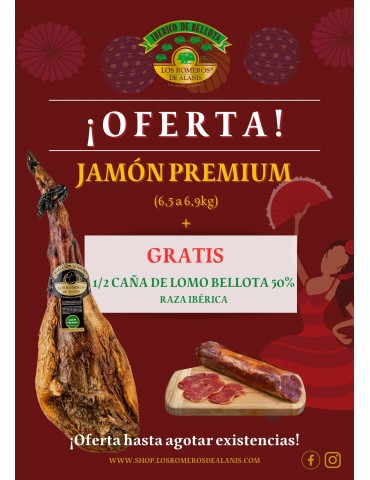 Oferta Jamón Curado Premium...