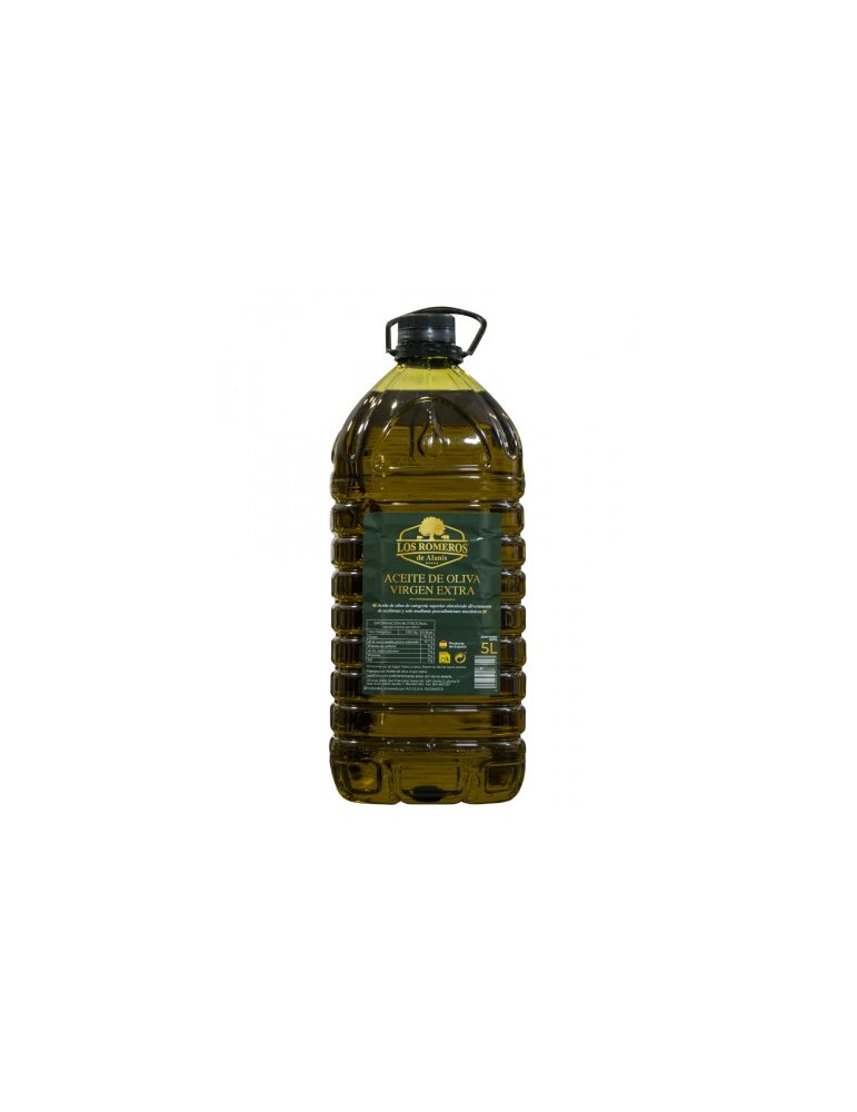 ACEITE DE OLIVA VIRGEN EXTRA "LOS ROMEROS DE ALANÍS" 5 Litros